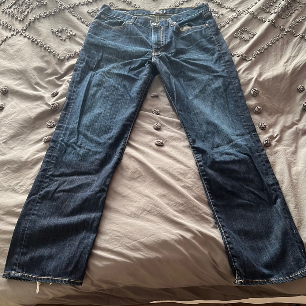 Lucky Brand 363 New Vintage Straight Lucky Jeans Dark Wash
